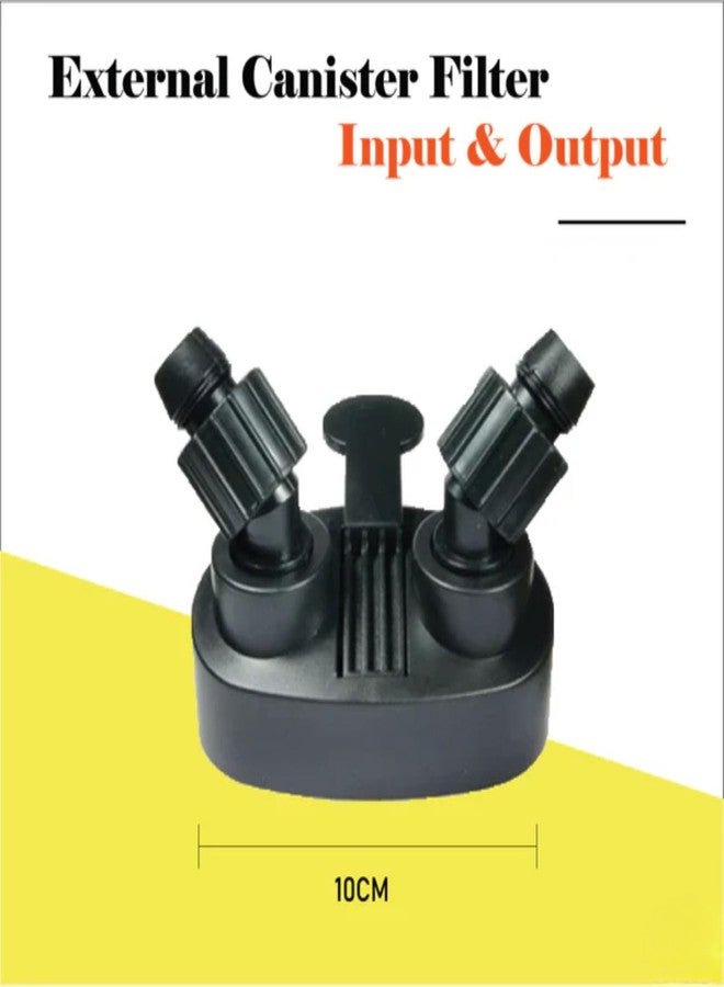 VAYINATO HW-303 Canister Filter Spare in/Out Valve Connector - Durable Leak-Proof Top Tube Joint for Aquarium Filter | Easy Fit Replacement Part for Fresh & Saltwater Tanks - Image 2